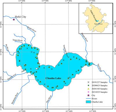 Comparison of phycocyanin concentrations in Chaohu Lake, China, retrieved using MODIS and OLCI images